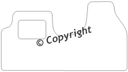 Fiat Uno &#039;83-&#039;94) Automatten velours