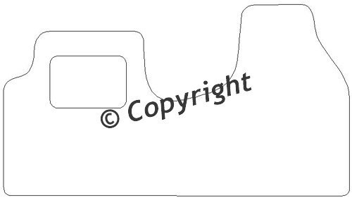 Fiat Uno '83-'94) Automatten velours