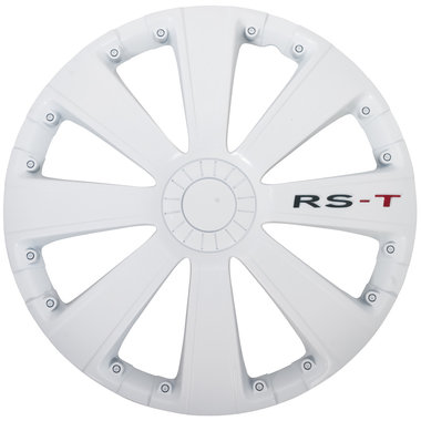 4-Delige Wieldoppenset RS-T 13-inch wit